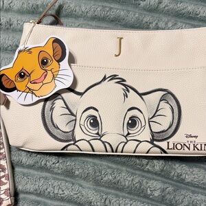 Disney Lion King  X Primark Make UP Bags (Set Of 2) With The Letter J On One NWT